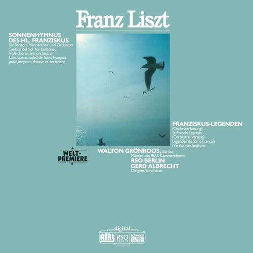 Liszt: Hungarian Fantasia; Deux Legendes; Cantico del sol di Francesco d’Assisi